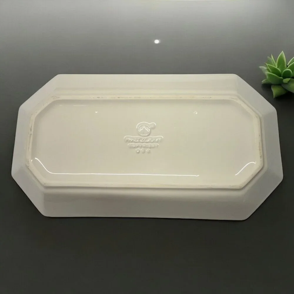 Pfaltzgraff USA Green Yorktowne Serving Tray 12.5 x 6.75